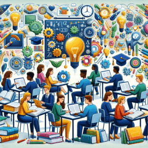 Grammatikktest i avanserte tidstransformasjoner – AI Quiz Theme Image